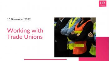 Working with Trade Unions