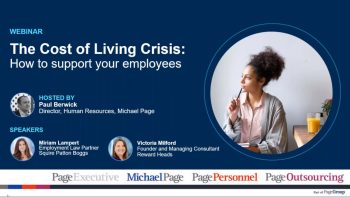 The cost of living crisis: How to support your employees