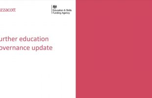 Governance code updates and advice for Further Education colleges from Buzzacott and the ESFA