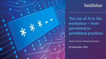 The use of AI in the workplace – from permitted to prohibited practices