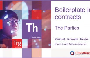 Boilerplate in contracts – The Parties