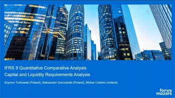 Comparative IFRS 9 Quantitative Analysis