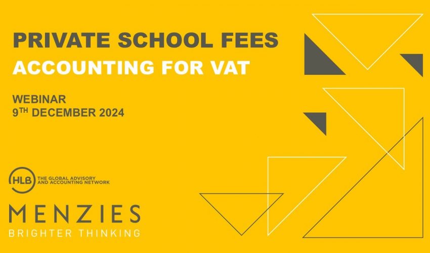 VAT on private school fees – how to account for VAT