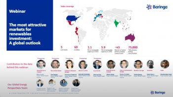 The most attractive markets for renewables investment: