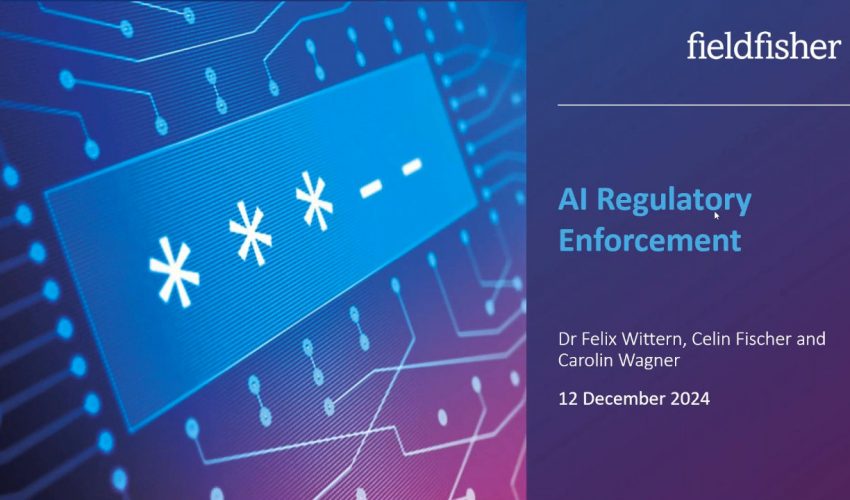 AI regulatory enforcement: same as GDPR or worse?