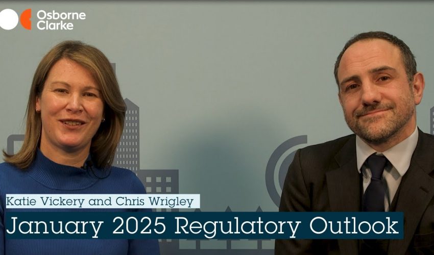 Regulatory Outlook January 2025