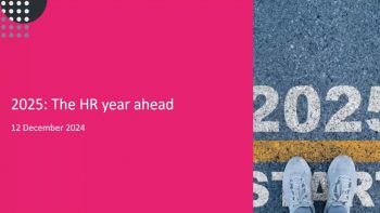 The HR year ahead: What are the key trends to watch?