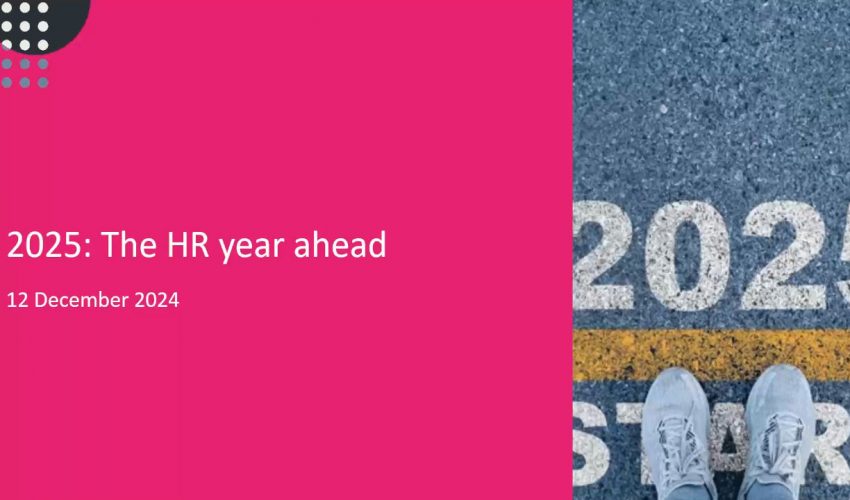 The HR year ahead: What are the key trends to watch?